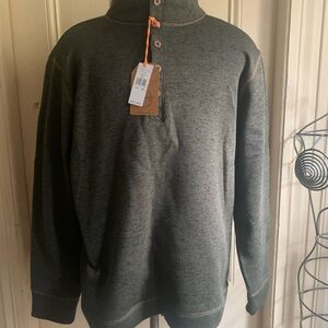 NWT Weatherproof Men's Dark Gray Sweater